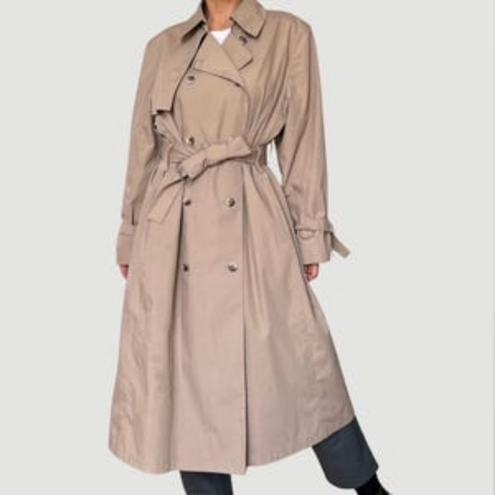 Classic Tan Trench Coat